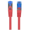 LANBERG patchcord kat.6A FTP LSZH CCA 0,5m raudona