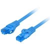 LANBERG patchcord cat.6A FTP LSZH CCA 1.5m mėlynas