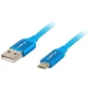 LANBERG CA-USBM-20CU-0018-BL laidas Premium Quick Charge 3.0 USB Micro-B M A M 1.8M Mėlyna