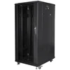 LANBERG laisvai pastatomas stelažas 19 colių spintelė 27U 600x800 stiklinių durų LCD butas juodas