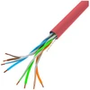 LANBERG LAN kabelis UTP cat.5e 305m solid CCA raudonas