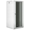 LANBERG WF01-6627-10S sieninis stovas 19 colių išmontuojamas plokščias paketas 27U/600x600mm pilka