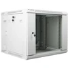 LANBERG WF02-6609-10S sieninis dvigubos sekcijų stelažas 19 colių plokščias paketas 9U/600x600mm pilkas