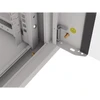 LANBERG 19 colių sieninis stovas 4U/570x600 išmontuojamas greitai surenkamas flat pack pilkas