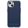 Hurtel Flexible Carbon carbon pattern Apple iPhone 15 – dėklas telefonui mėlynos spalvos