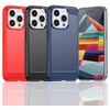 Hurtel Flexible carbon pattern case iPhone 15 Pro Carbon dėklas – dėklas telefonui juodos spalvos
