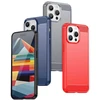 Hurtel Lankstus anglies pluošto rašto iPhone 15 Pro Carbon – dėklas telefonui, mėlynos spalvos