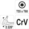Yato LANKSTUS DVIGALVIS RAKTAS | T-STAR (TORX) | T55 × T60 (YT-05315)