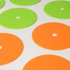 Lankstūs lauko žymekliai - apvalūs 15 cm - 6x žali, 6x oranžiniai SMJ sport ZPO-OG