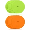 Lankstūs lauko žymekliai - apvalūs 15 cm - 6x žali, 6x oranžiniai SMJ sport ZPO-OG