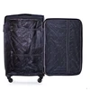 Solier Luggage Medžiaginis kelioninis lagaminas XL Solier STL1311 juodas-red
