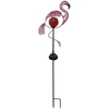 lauko LED lempa „Flamingo“ su saulės baterija (80 cm)