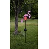 lauko LED lempa „Flamingo“ su saulės baterija (80 cm)