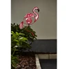 lauko LED lempa „Flamingo“ su saulės baterija (80 cm)