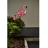 lauko LED lempa „Flamingo“ su saulės baterija (80 cm)