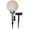 Lauko LED sodo lempa „Luna“ su saulės baterija (37 cm)