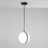 Lauko pakabinamas šviestuvas ORBIT, juodas, 1xE27, IP44