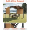 VEVOR 10x10 ft lauko pergola su stogu