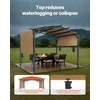 VEVOR 10x10 ft lauko pergola su stogu