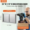 VEVOR lauko virtuvės durys 863x482 mm
