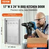 VEVOR nerūdijančio plieno 610x431 mm BBQ durys