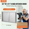 VEVOR Lauko virtuvės durys griliui 914x534 mm