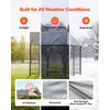 Lauko voljeras šunims VEVOR SKU2025001, 1,12 x 1,15 x 1,25 m