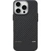Laut KEV PROTECT Dupont Aramid Fiber dėklas skirtas Apple iPhone 16 Pro, Juodas
