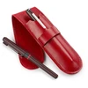Solier Accessories Leather men s pen case SA12 CAMEL