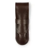 Solier Accessories Leather men s pen case SA12 CAMEL