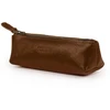 Kelioninis Solier Accessories Leather pencil case Solier SA51 dark ruda