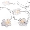 DecoKing LED dekoratyvinė girlianda Snowflake, 10 LED
