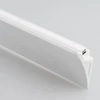 LED gipsinis kampinis profilis su dangteliu VELA, baltas, 1m