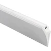 LED gipsinis kampinis profilis su dangteliu VELA, baltas, 1m