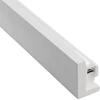 LED gipsinis profilis su dangteliu MONO, baltas, 1m