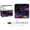 LED girlianda 1000 LED, 10 m, multikolor