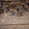DecoKing LED dekoratyvinė girlianda, šiltai baltos spalvos, 16X20L;1,3m