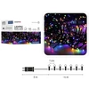 LED girlianda 400 LED, 4 m, multikolor