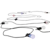 LED girlianda PICNIC, juoda, 10m, IP65