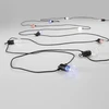 LED girlianda PICNIC, juoda, 10m, IP65