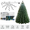 LED girlianda su žiedu, 12 × 1,8 m, 216 LED, šaltai balta