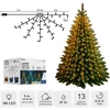 LED girlianda su žiedu, 3 m, 480 LED, šiltai balta
