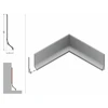 LED grindų apdailos profilis BASE, anoduoto aliuminio, 2m