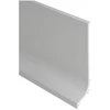 LED grindų apdailos profilis BASE, anoduoto aliuminio, 2m