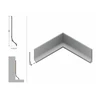LED grindų apdailos profilis BASE, baltas, 3m