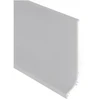 LED grindų apdailos profilis BASE, neanoduoto aliuminio, 2m