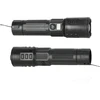LED įkraunamas žibintuvėlis X-MPR 3, juodas, 6000K