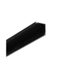 LED juostos kampinis profilis CABI12 DUO E, juodas, 2m