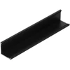 LED juostos kampinis profilis CABI12 DUO E, juodas, 2m