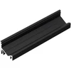LED juostos kampinis profilis CORNER12.v2, juodas, 1m